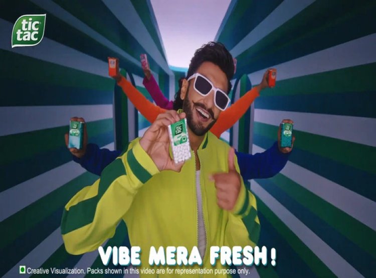 Ranveer Singh dances to Tic Tac's VIBE film by SlowCheeta