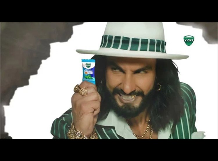 Ranveer Singh Unveils Vicks' New Double-Power Cough Drops in Ad