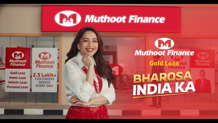 Muthoot Finance Launches New Ads with Madhuri Dixit