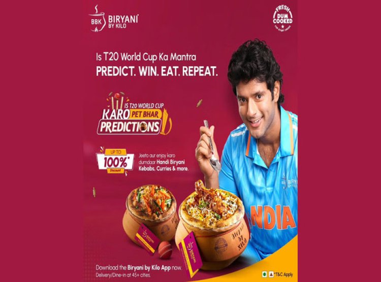 Biryani by Kilo launches T20 World Cup campaign.