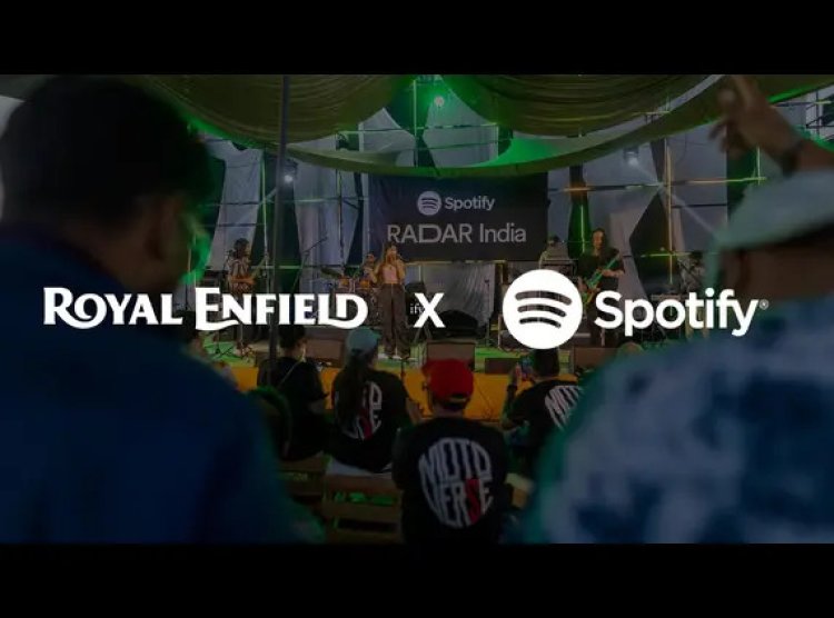 Spotify and Royal Enfield Fuel India's Youth Culture with Music and Motorcycling