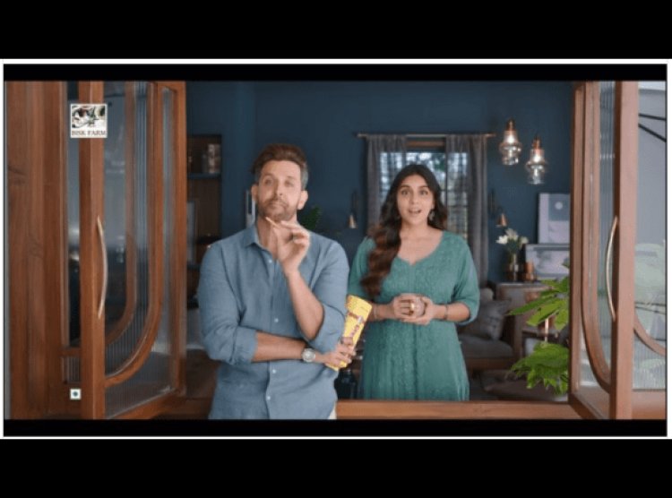 Bisk Farm's latest TVC with Hrithik Roshan: "Taste with A Twist"