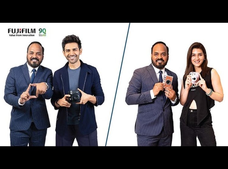 Fujifilm India appoints Kriti Sanon and Kartik Aaryan as brand ambassadors