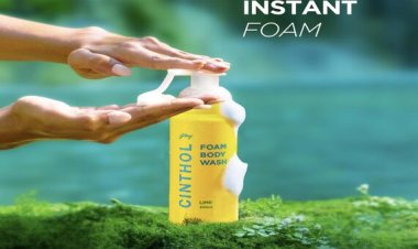 Cinthol launches easy wash-off body wash with automatic foamer