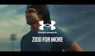 Under Armour's "ZIDD FOR MORE" Campaign with Neeraj Chopra