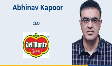 Del Monte Foods Appoints Abhinav Kapoor as Chief Executive Officer