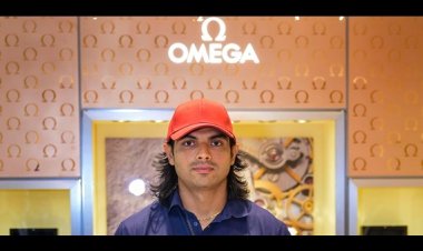 Neeraj Chopra Joins Omega’s Ambassadors for Paris 2024 Olympics