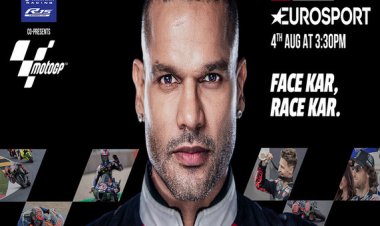 Eurosport India appoints Shikhar Dhawan MotoGP™ Brand Ambassador in India