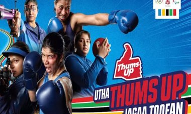 Thums Up Unveils 'Utha Thums Up, Jagaa Toofan' Campaign for Paris 2024 Olympics