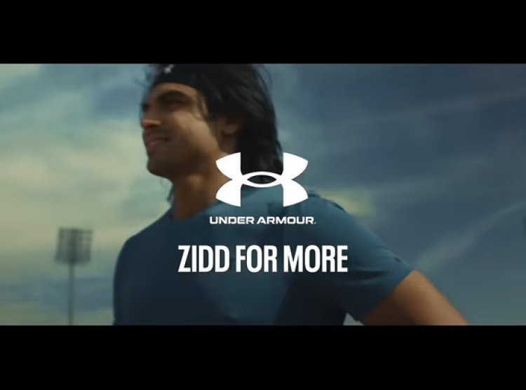 Under Armour's "ZIDD FOR MORE" Campaign with Neeraj Chopra