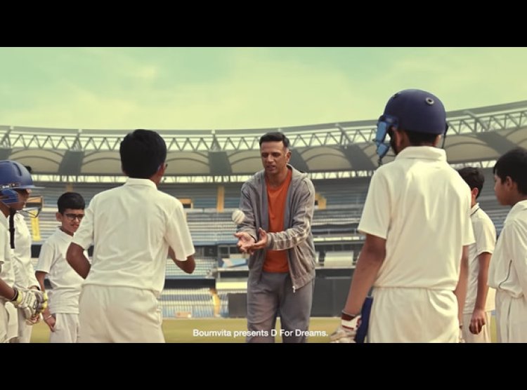 Rahul Dravid urges kids to enjoy sunlight in Bournvita campaign