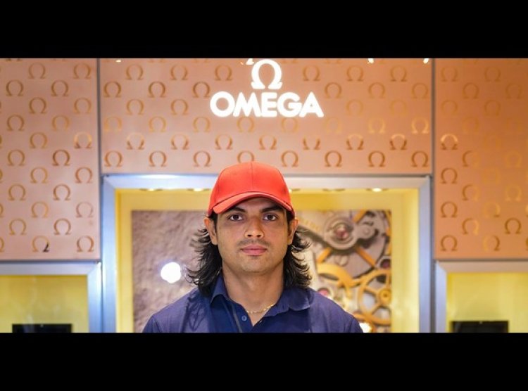 Neeraj Chopra Joins Omega’s Ambassadors for Paris 2024 Olympics