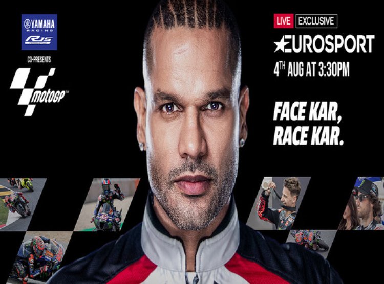 Eurosport India appoints Shikhar Dhawan MotoGP™ Brand Ambassador in India