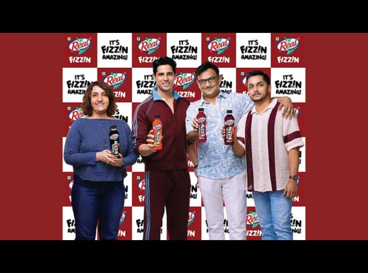 Sidharth Malhotra Becomes Face of Dabur's Real Fizzin