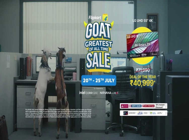 Flipkart's inaugural G.O.A.T Sale aims to "save the Amazon"