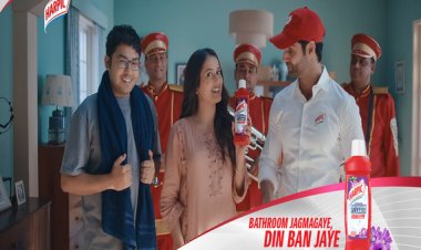 Harpic's new campaign uplifts moods with clean, sparkling bathrooms