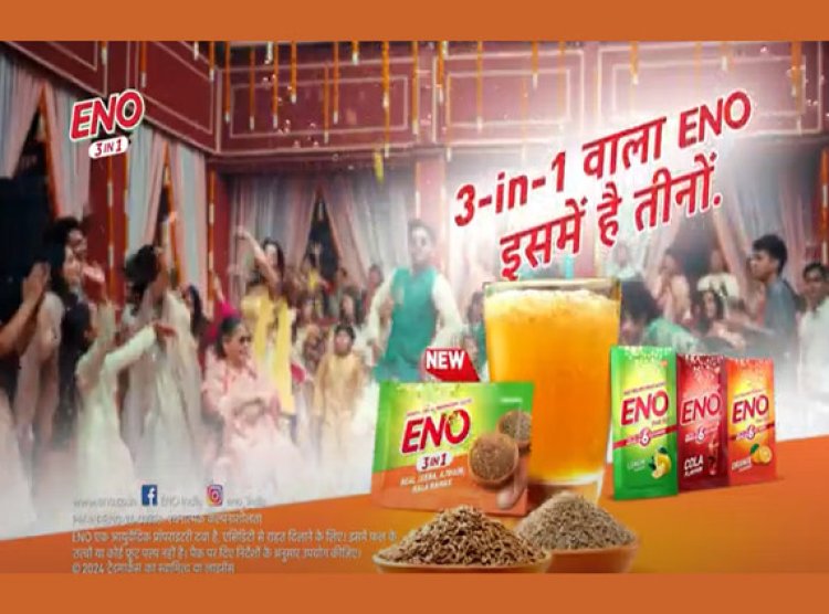 ENO launches 3-in-1 formula featuring Farida Jalal and Aparshakti Khurana