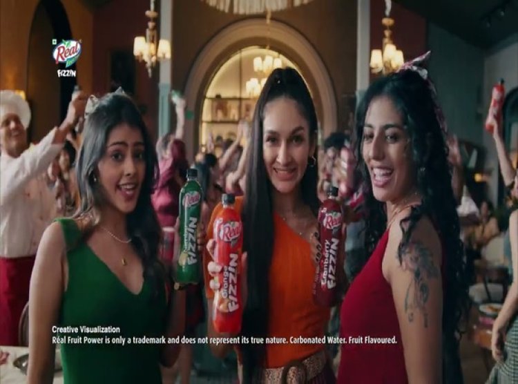 Dabur Real launches fizz drinks with Bollywood-style ad starring Sidharth Malhotra.