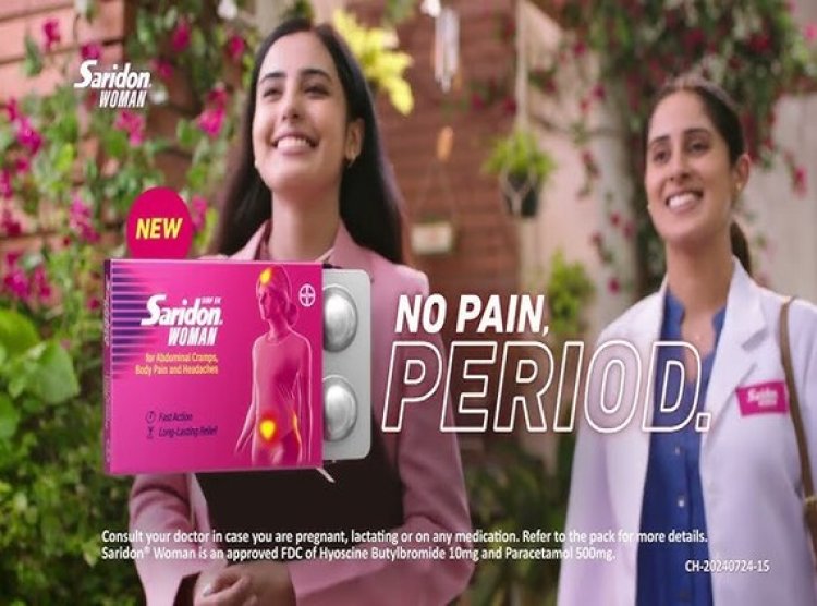 Saridon Woman: Fast Menstrual Relief with Plant-Based Formula in 5 Minutes