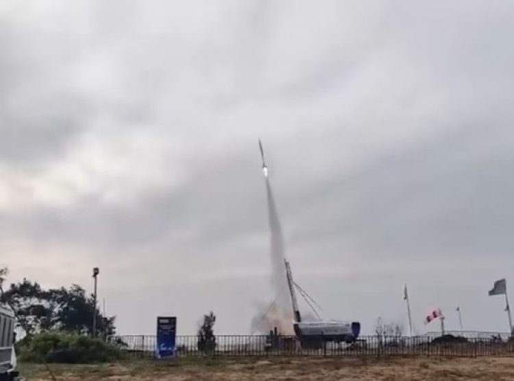 India Launches First Reusable Hybrid Rocket ‘RHUMI-1’ Successfully