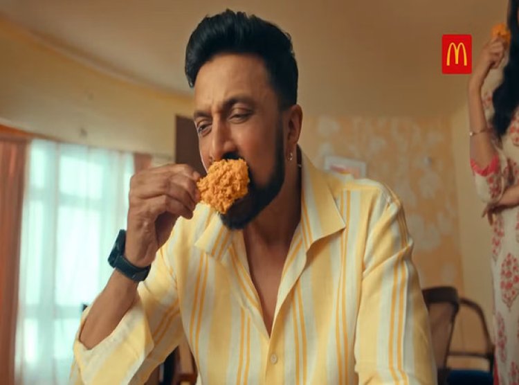 McDonald's India Launches Crispy Fried Chicken with Kannada Star Kiccha Sudeep