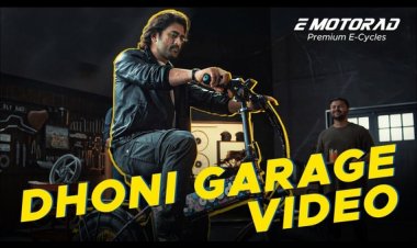 MS Dhoni Channels His Inner Biker in eMotorad's Latest Campaign