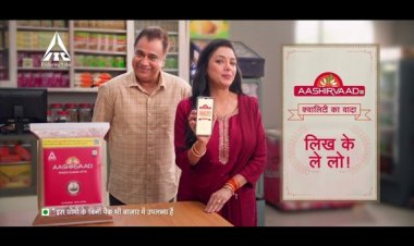 Rupali Ganguly Shines in Aashirvaad Besan's New Family-Inspired TVC