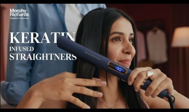 Morphy Richards Launches New Campaign for Keraflow Hair Straightener