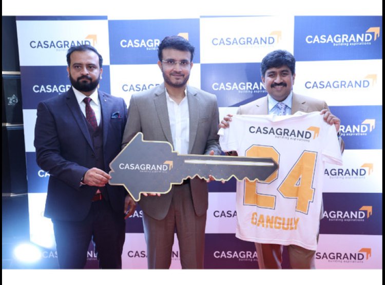 Casagrand Teams Up with Sourav Ganguly for Latest Brand Campaign