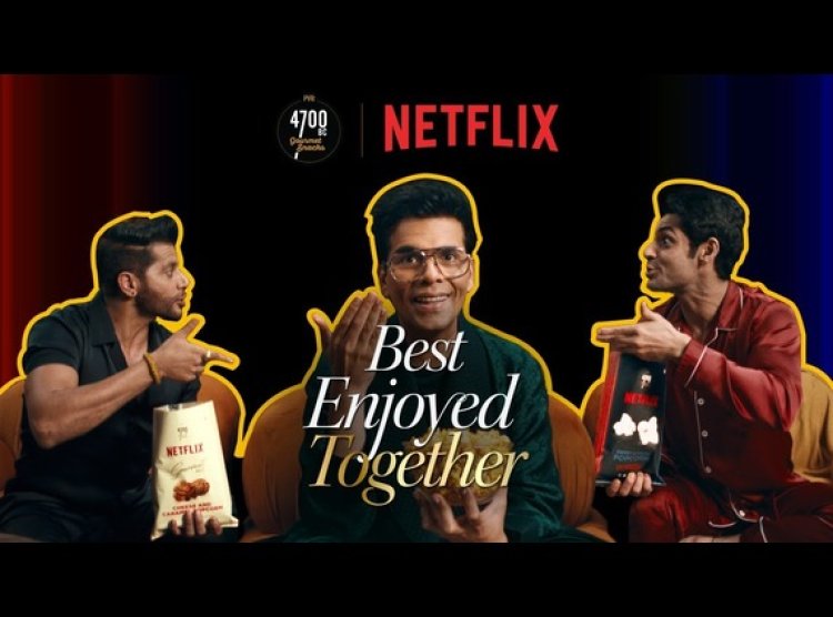 Netflix and 4700BC Launch Exclusive Popcorn Flavours in Collaboration with Karan Johar