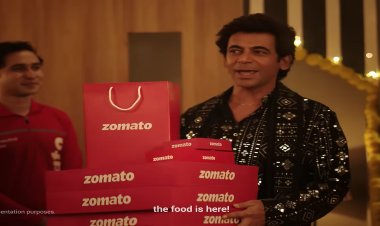 Zomato Launches Festive Campaign Featuring Sunil Grover's Comedic Talent