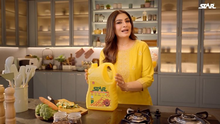 Ghodawat Launches STAR Refined Oil Campaign with Raveena Tandon!