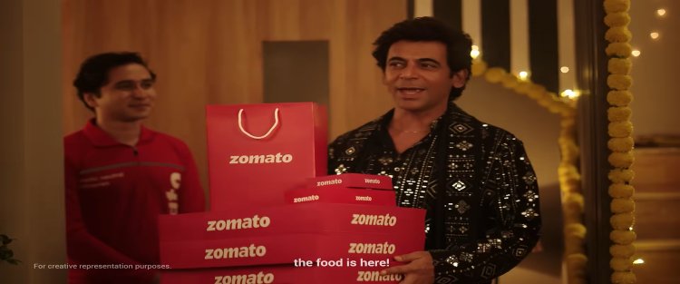 Zomato Launches Festive Campaign Featuring Sunil Grover's Comedic Talent