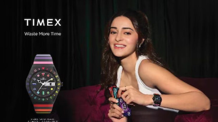 New Timex Campaign with Ananya Panday Inspires Living a Slow Life