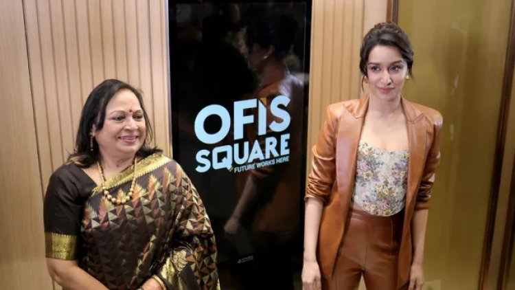 Bollywood Star Shraddha Kapoor Joins Ofis Square