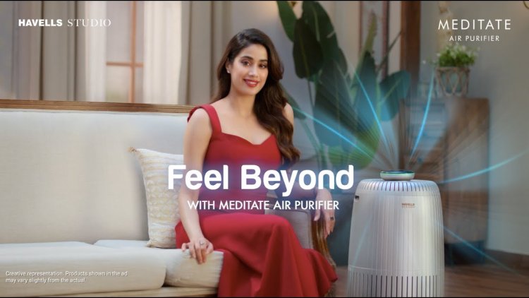 Havells Partners with Janhvi Kapoor to Launch ‘Meditate’ Air Purifier