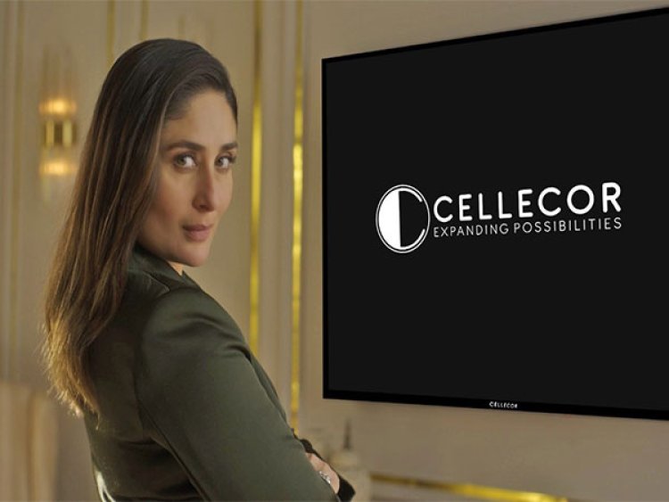 Cellecor Appoints Kareena Kapoor Khan as Brand Ambassador for New Smart TV Line