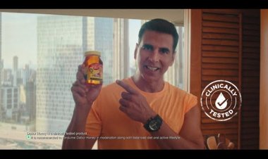 Akshay Kumar Promotes Fitness with Dabur Honey in New TVC