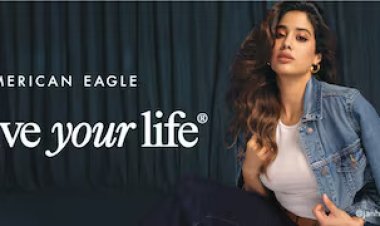 American Eagle Partners with Janhvi Kapoor to Boost Women's Denim Sales