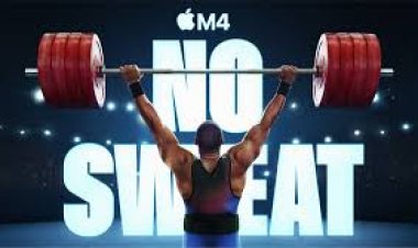 Apple’s New MacBook Pro Ad Flexes M4 Chip Power with Weightlifting