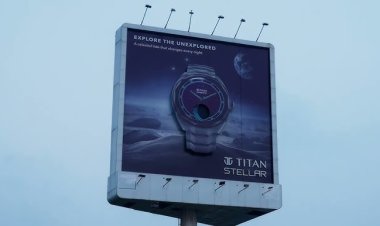 Titan's Celestial Billboard: A Lunar Spectacle