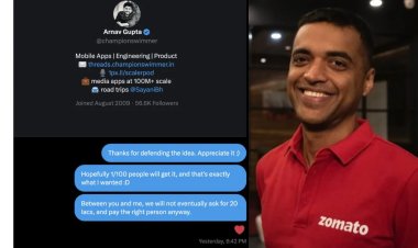Zomato CEO Backtracks on Controversial Job Posting