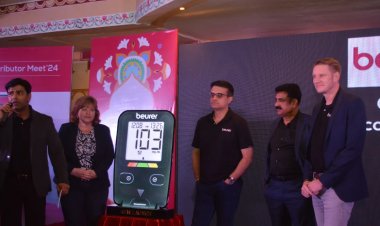 Sourav Ganguly Launches Beurer's New Blood Glucose Monitor