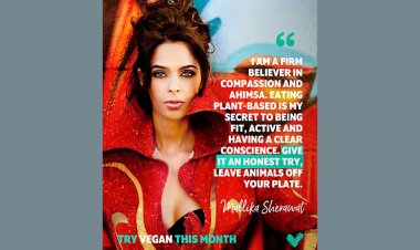 Mallika Sherawat Joins Veganuary, Encourages Plant-Based Lifestyle