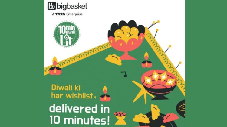 Bigbasket Adds Spotify Playlists for a Musical Diwali Experience!