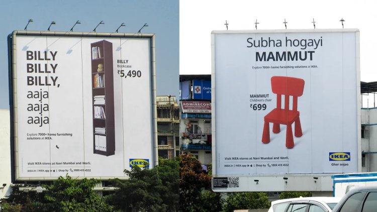 IKEA India Adds a Filmy Twist to Furniture in New OOH Campaign