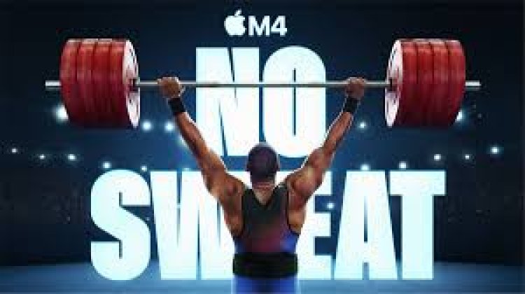 Apple’s New MacBook Pro Ad Flexes M4 Chip Power with Weightlifting