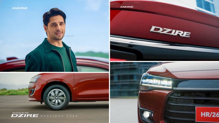 Sidharth Malhotra Becomes Maruti Suzuki DZire's New Brand Ambassador