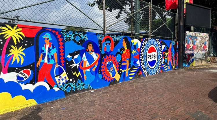 Pepsi® Launches Bold New Logo with Street Art Murals in Sri Lanka