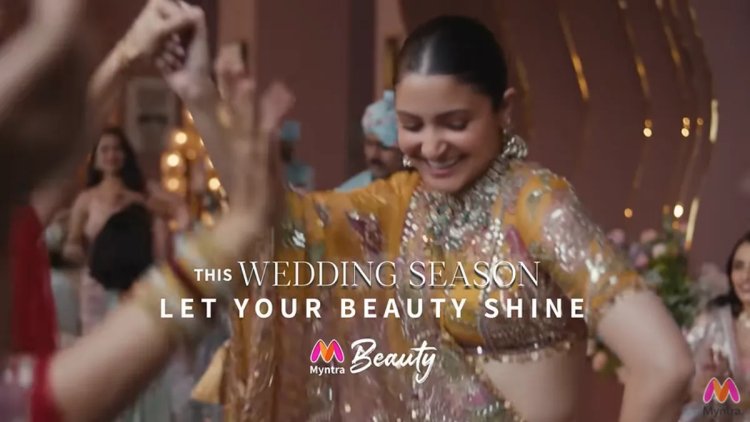 Anushka Sharma Shines in Myntra Beauty's Wedding Season Campaign